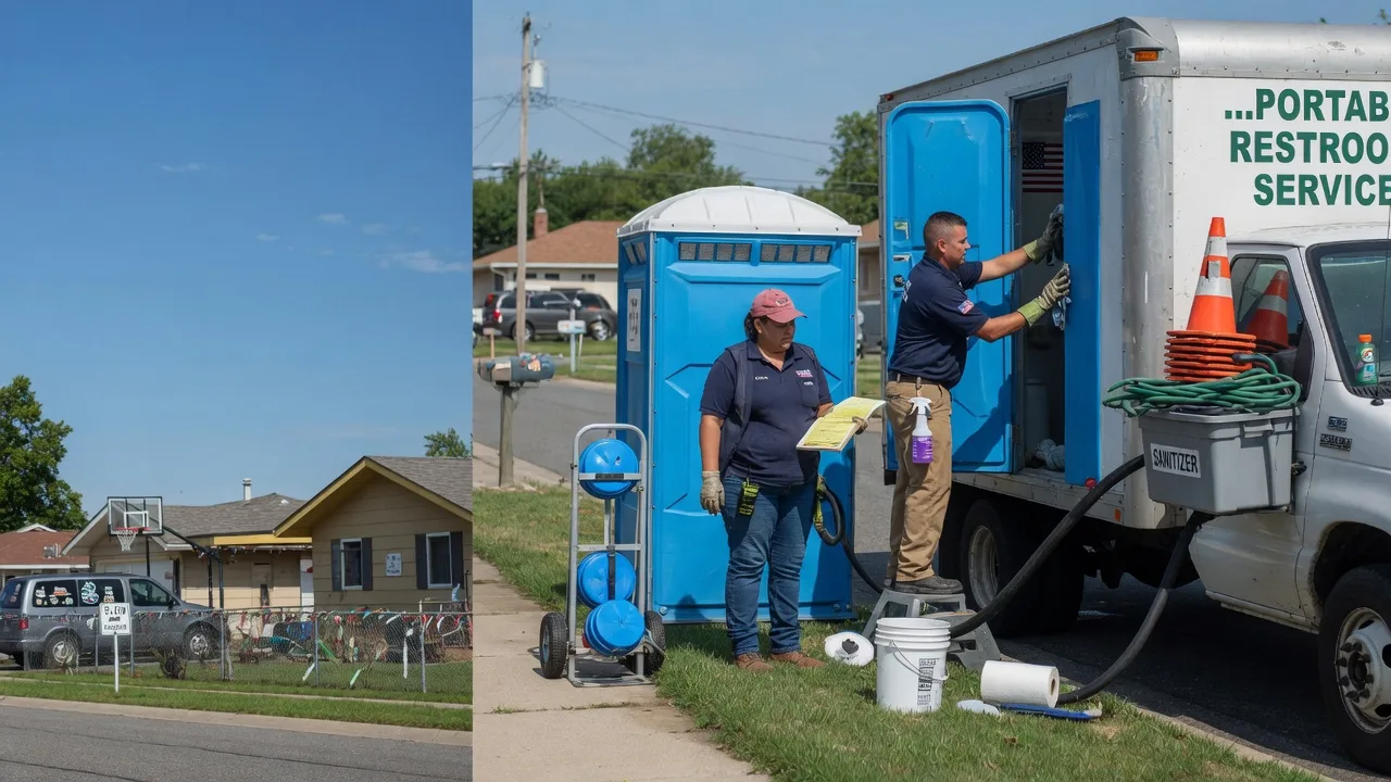 Portable Toilet Rental in Mutual, OK near me